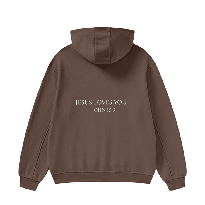 Genesis Jesus Loves You Hoodie