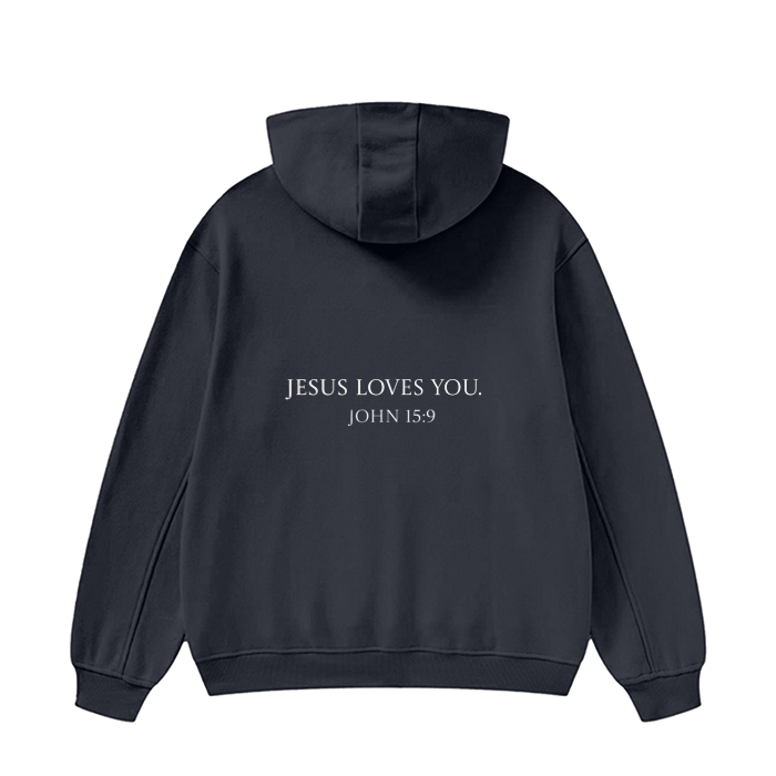 Genesis Jesus Loves You Hoodie