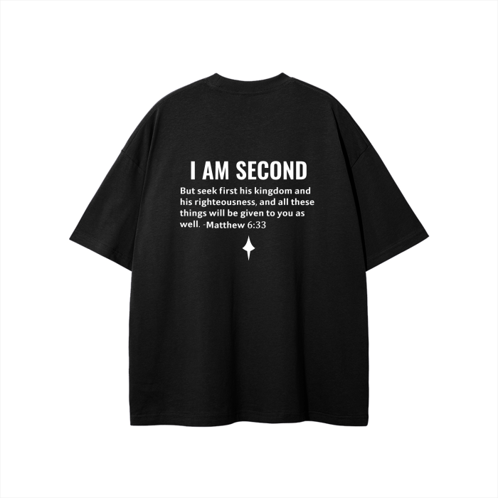 I Am Second Oversized Tee